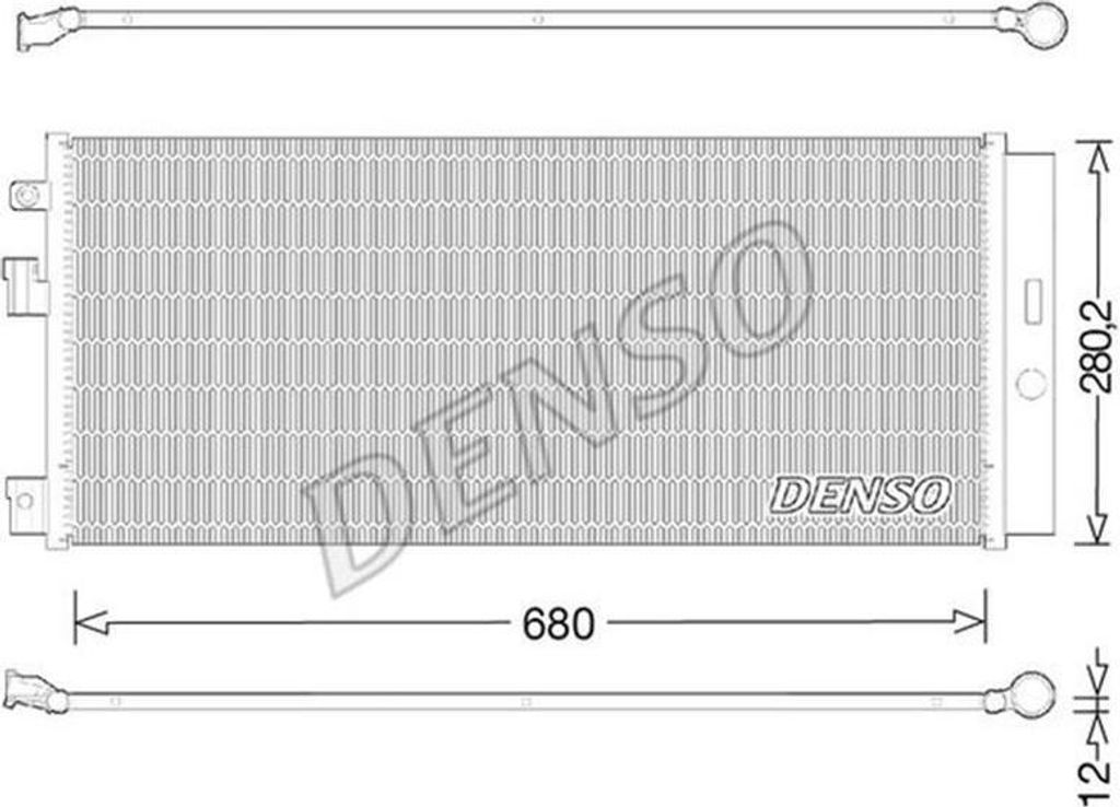 DENSO DCN20023 Kondensator Klimaanlage Klimakondensator für OPEL Corsa E Schrägheck (X15) +Trockner