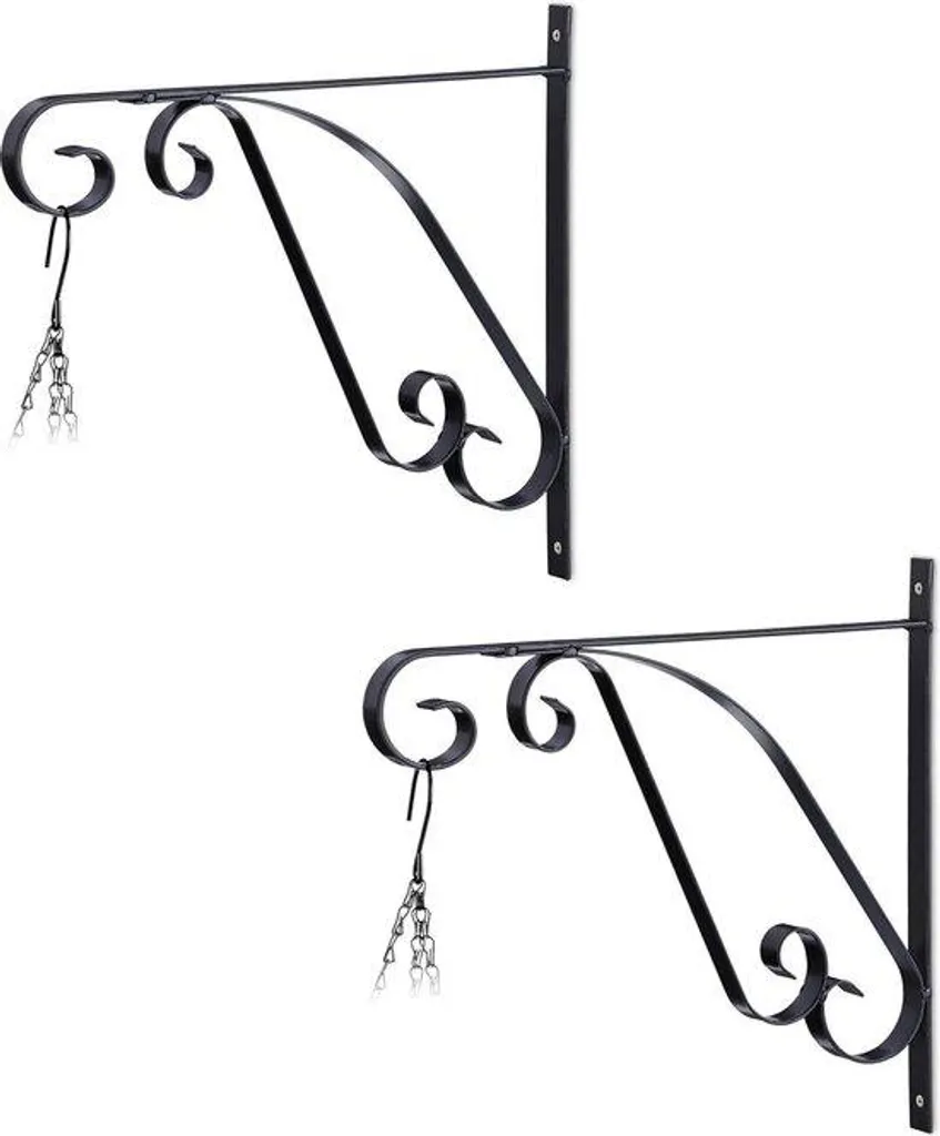 Support Mural pour Plantes : Fixez vos Pots sans Encombrer le Sol - Lot x2