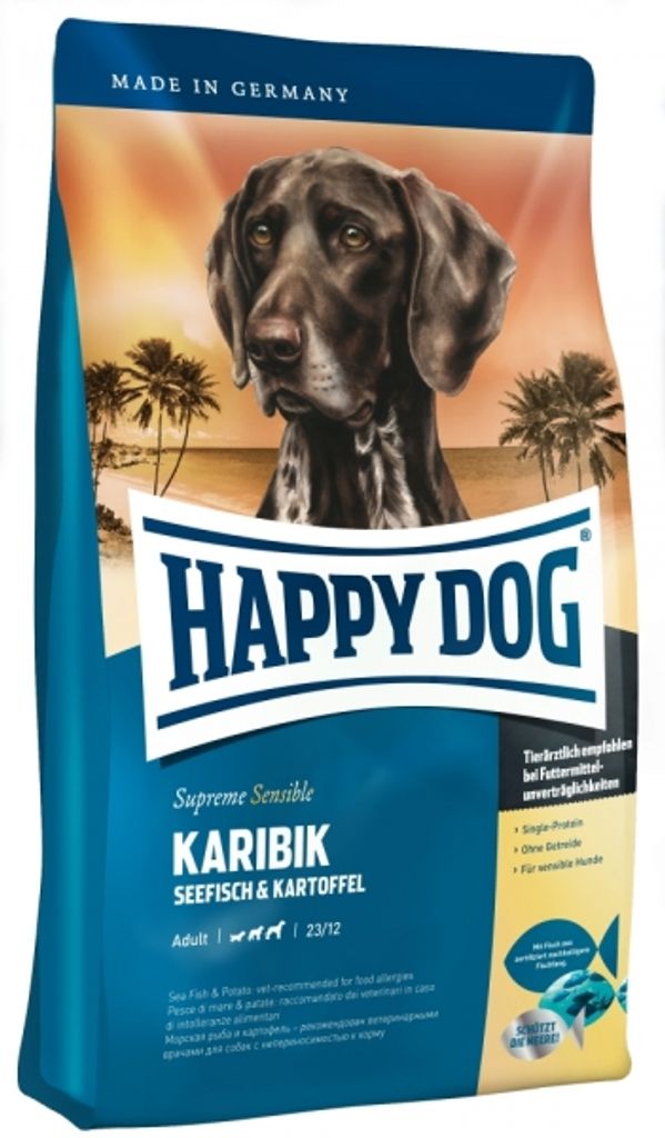 HappyDog Sensible 4kg Karibik mit Seefisch Produktbild 