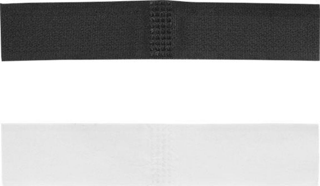 DELOCK Klett-Kabelhalter L 110 mm x B 20 mm schwarz