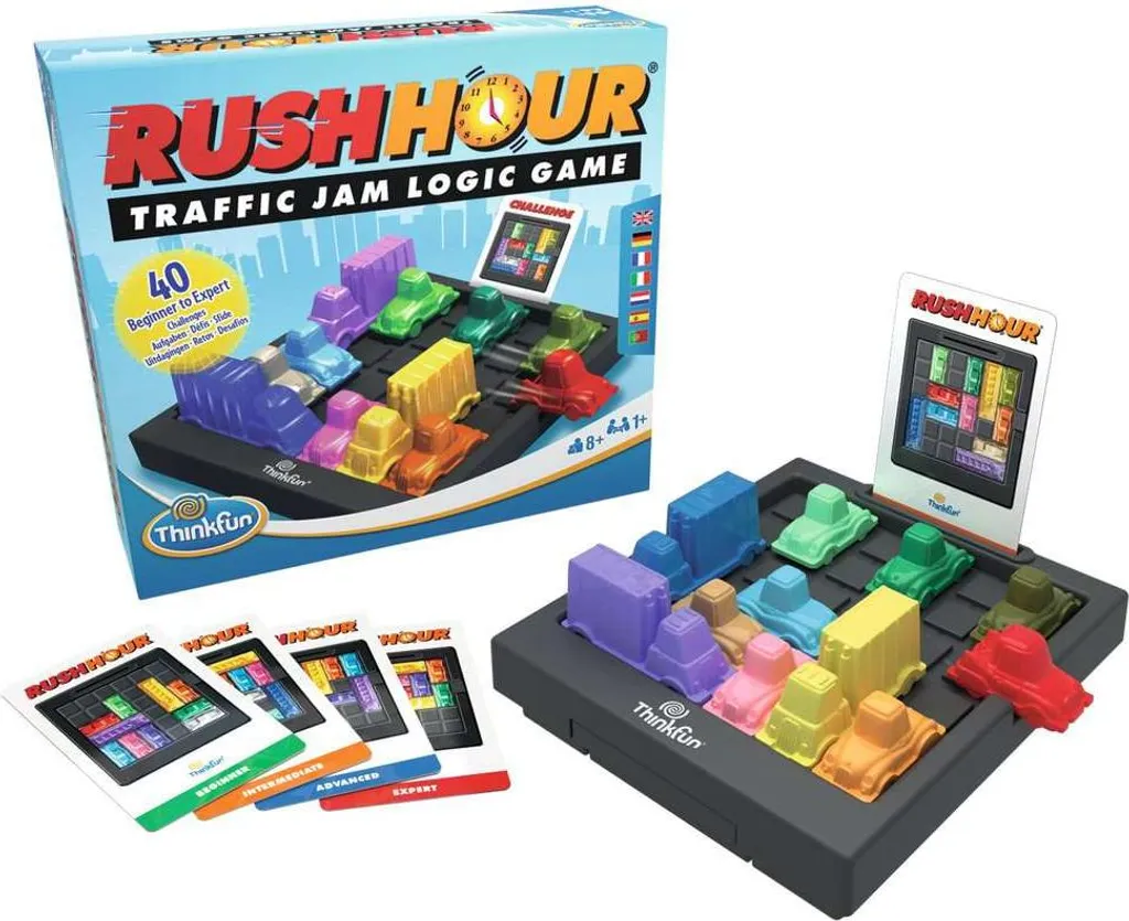 Thinkfun Rush Hour Jeu de Logique et de Réflexion avec 40 Défis Progressifs - 14