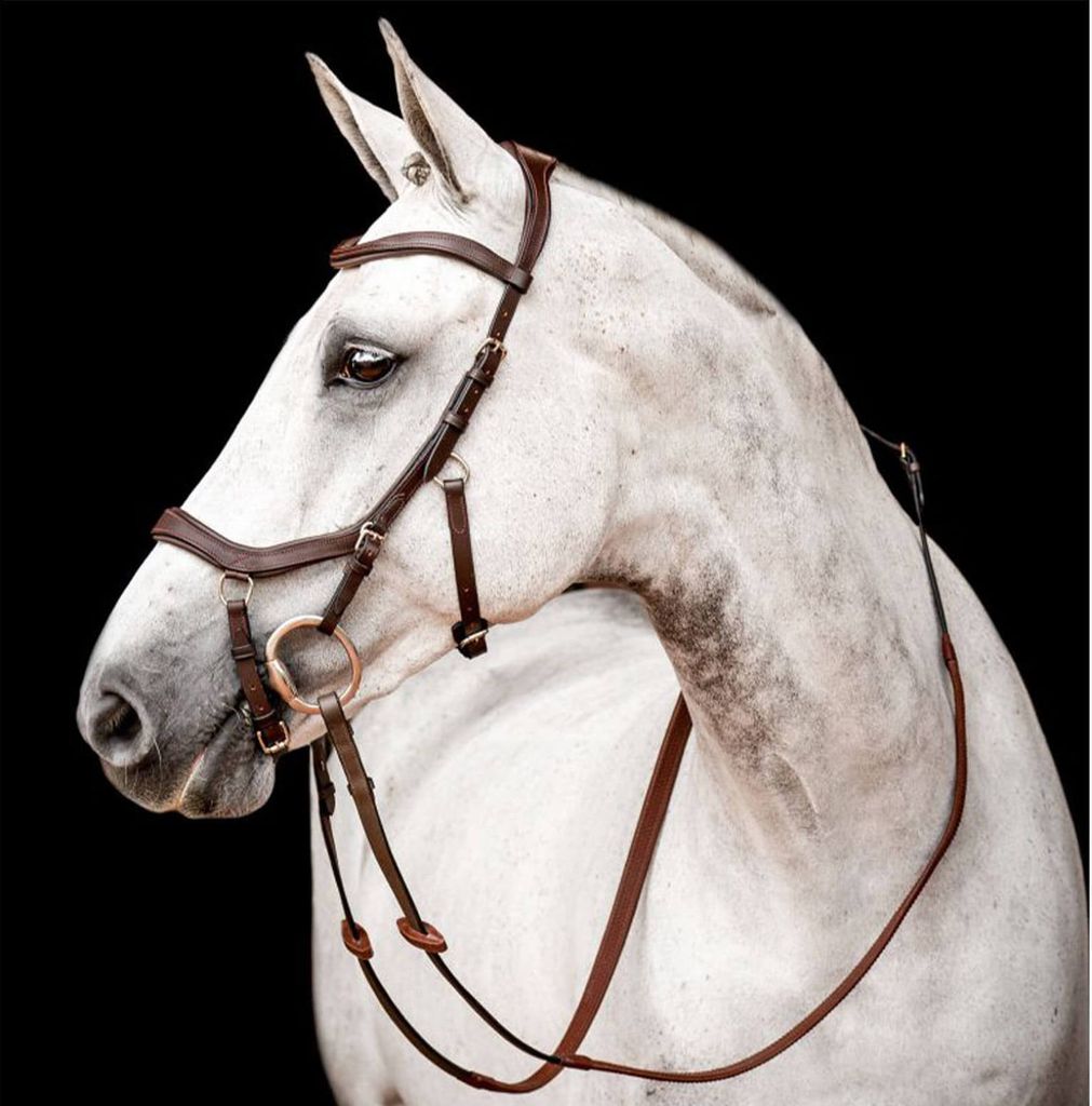 Horseware Ireland Snaffle Micklem 2 s gumovými otěžemi Obrázek produktu 3