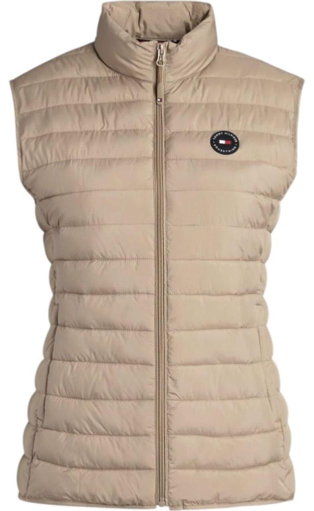 Tommy Hilfiger Equestrian Steppweste Damen Serano Quilteds FS 2026 Weste Beige XS