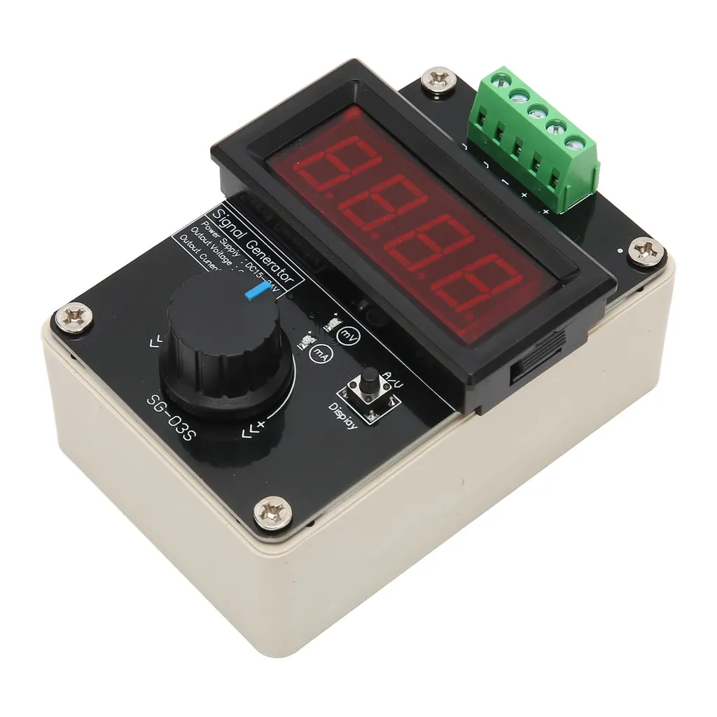Simulateur analogique de tension courant pour réglage de capteurs PLC - 3