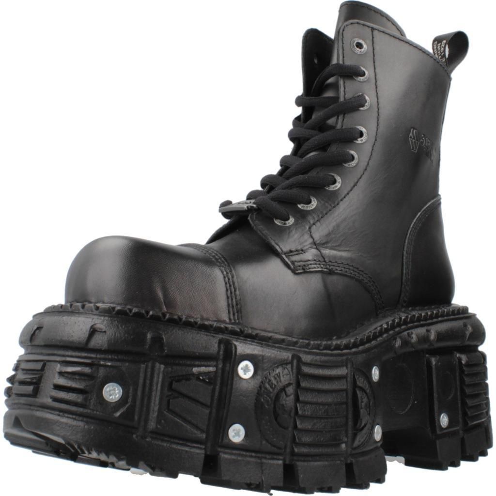 New Rock Stiefel MTANK083 C1 Schwarz