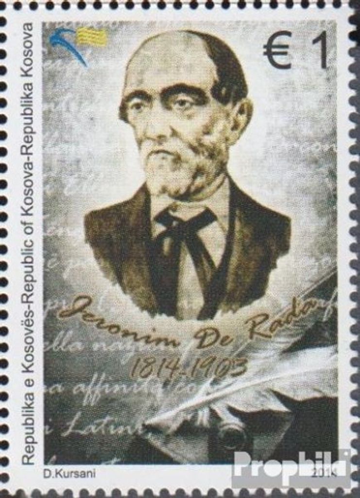 Briefmarken Kosovo 2014 Mi 289 (kompl.Ausg.) gestempelt Girolamo de Rada