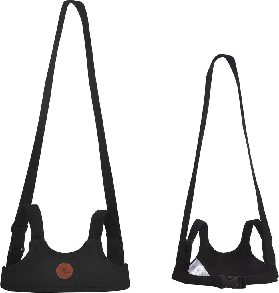 Cangaroo Babylaufgurt Safety, Riemen verstellbar, Laufleine, Sicherheitsgurt schwarz