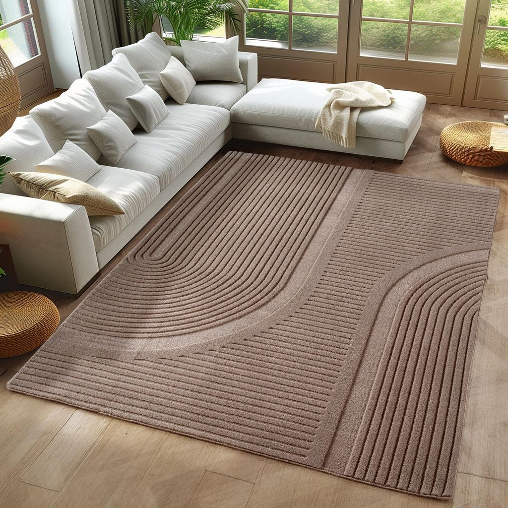 Carpetsale24 Tapis Boho Scandinave à Poils Courts avec Image du produit 