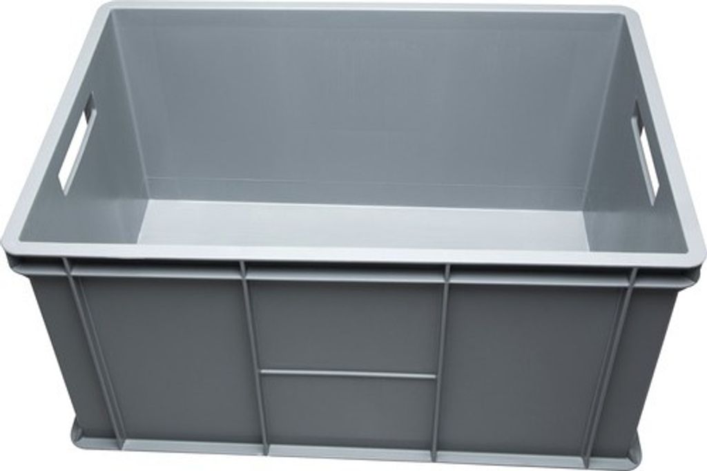 Stapelbox Eurobox 61 l 600x320x400 mm grau Produktbild 