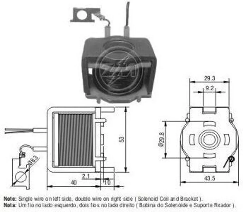 Interruttore Solenoide ERA ZM421 per Toyota RAV4 Camry e Chrysler Voyager