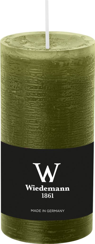Wiedemann Marble Rustik Kerzen, Stumpenkerzen,  Olive 120 x Produktbild 