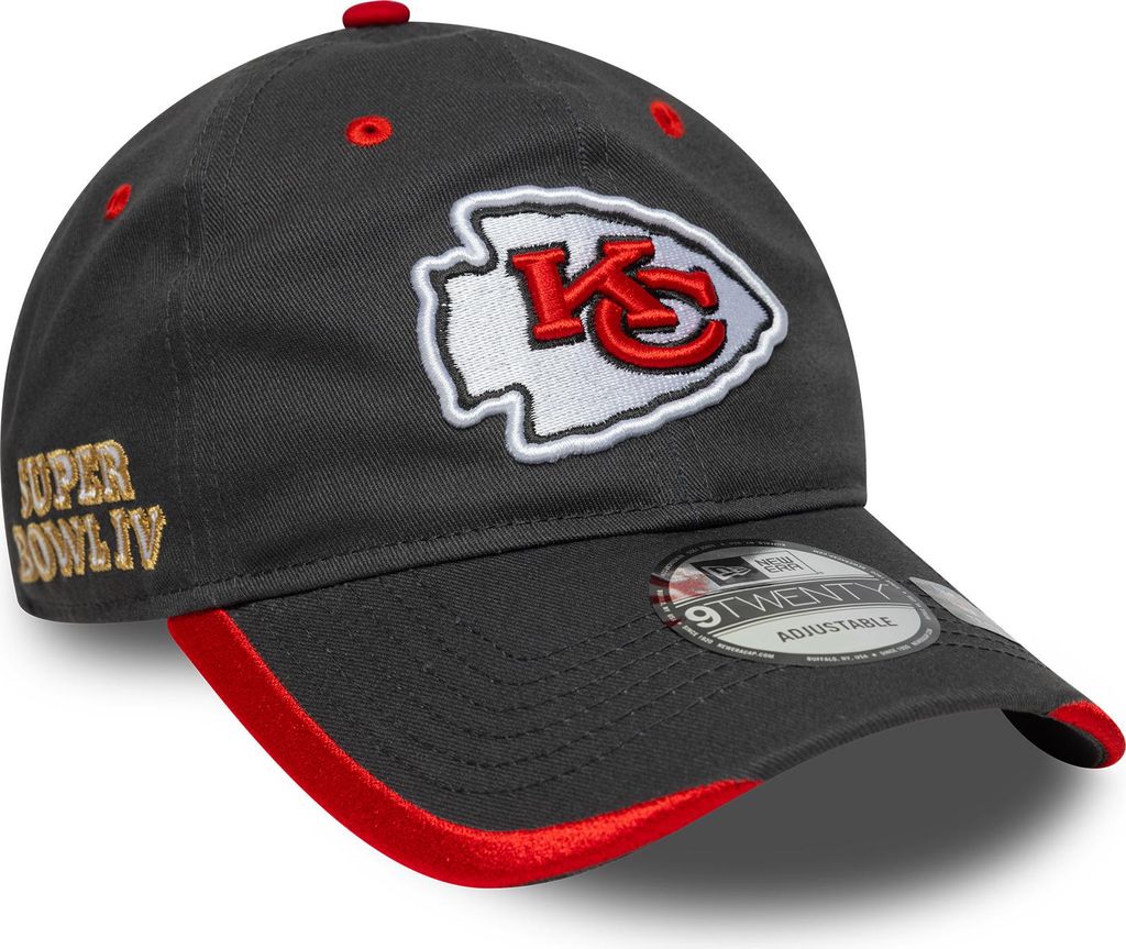 New Era NFL 9TWENTY Cap Kansas City Chiefs dark grey
