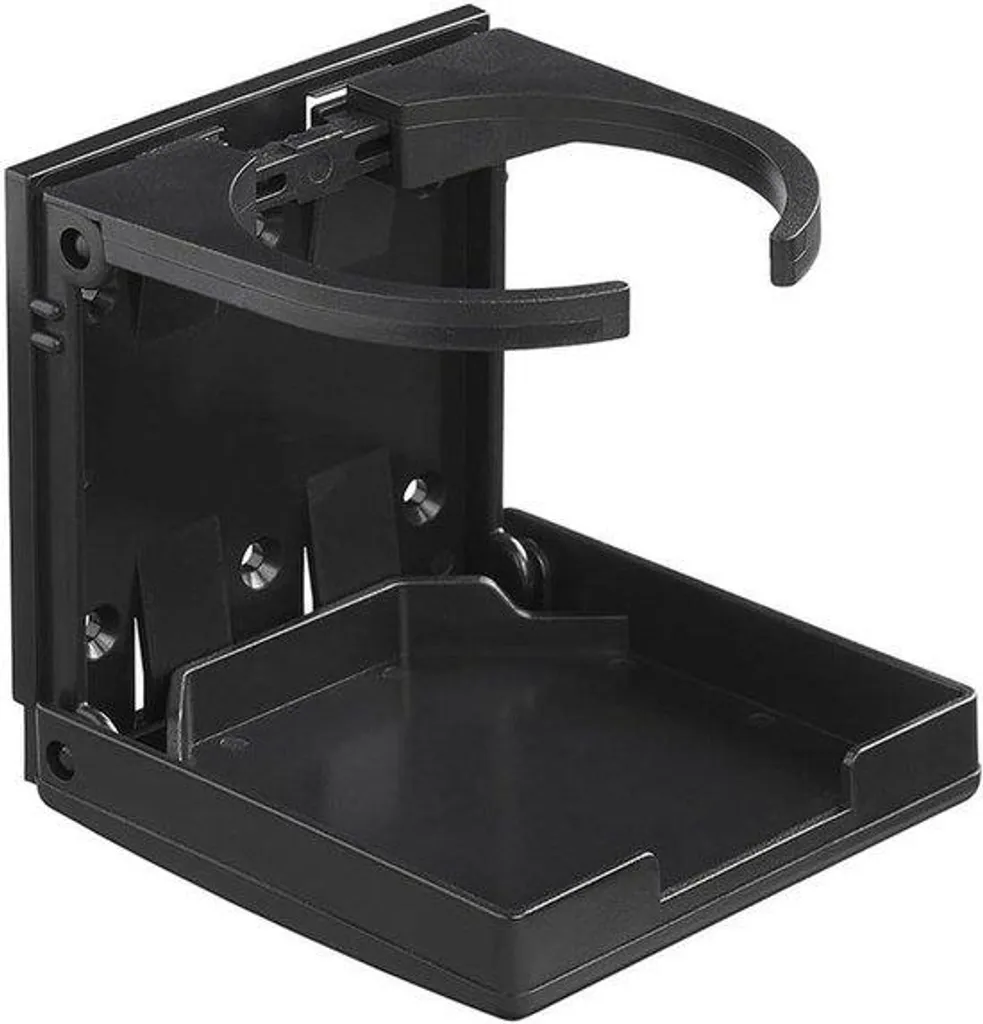 Support de gobelet voiture ajustable noir - Accessoire auto 58-98 mm