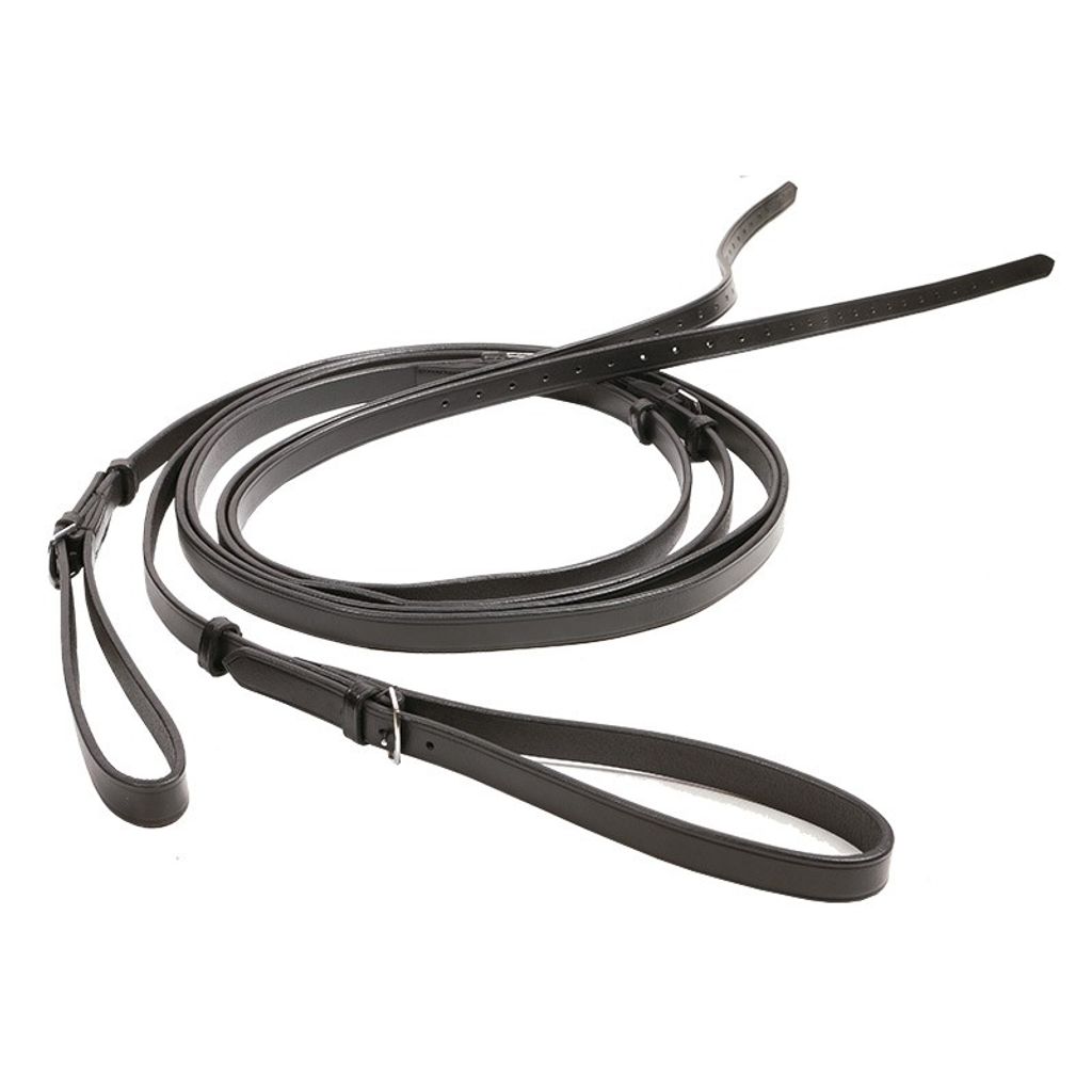 KAVALKADE Laufferzügel Ecoline schwarz, Warmblut