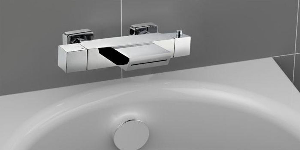 ROUSSEAU Karen thermostatic bath and shower mixer - Chrome Immagine del prodotto 