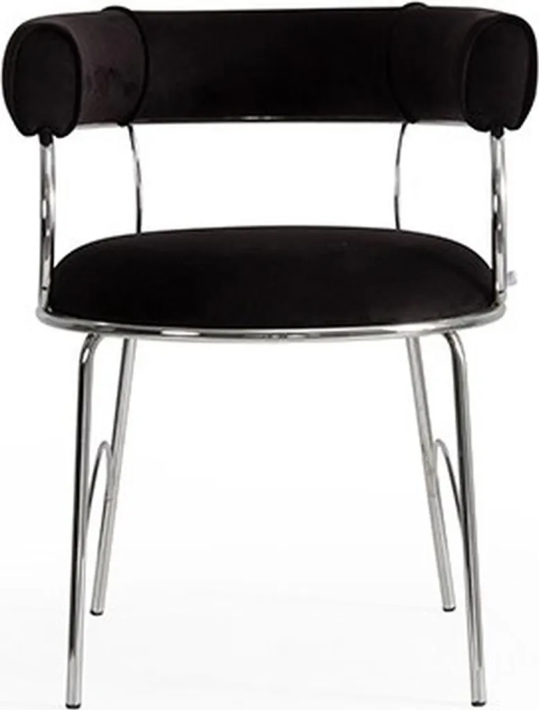 Tabouret de bar noir stable et confortable luxe pour petite cuisine