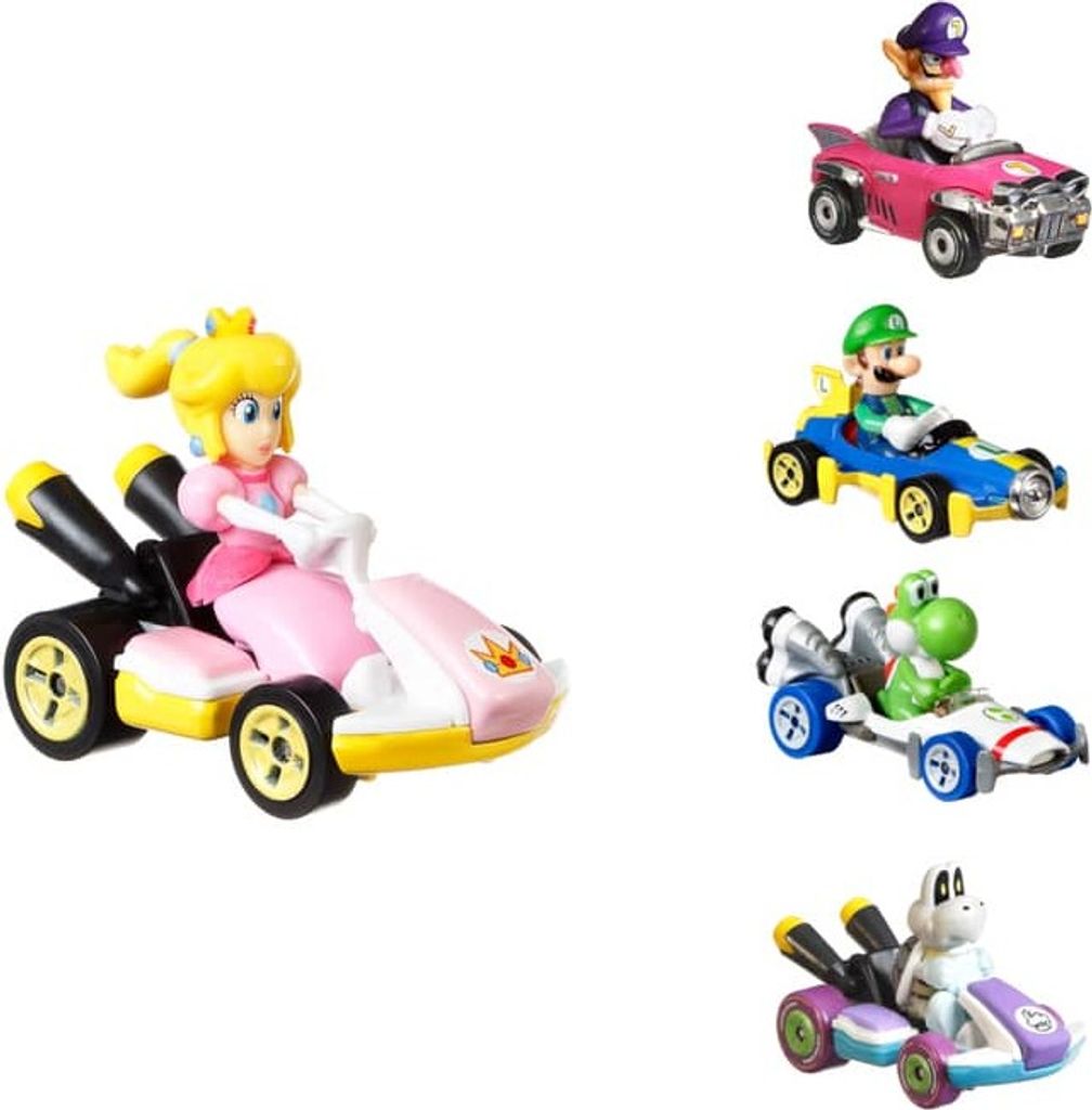 Mattel Hot Wheels Mariokart - princess peach Obrázok produktu 8