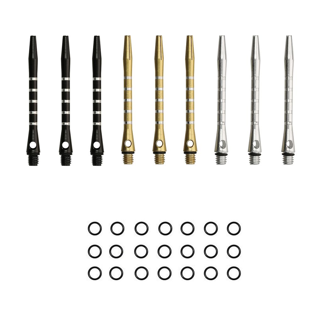 kwmobile Dart Shafts Set mit Gummi Ring aus Kaufland.de