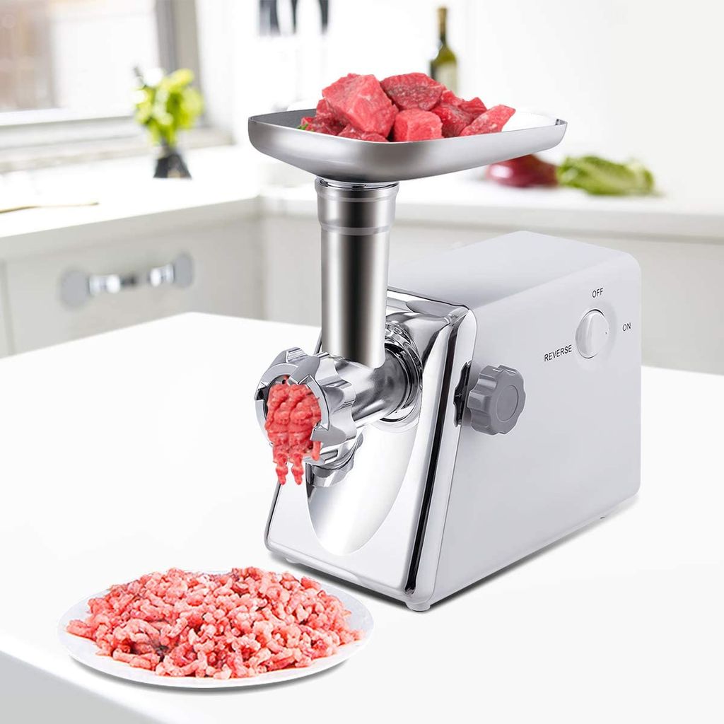 Elektrischer Fleischwolf Wurstmaschine elektrisch Küchenmaschine Fleisch 1200w 