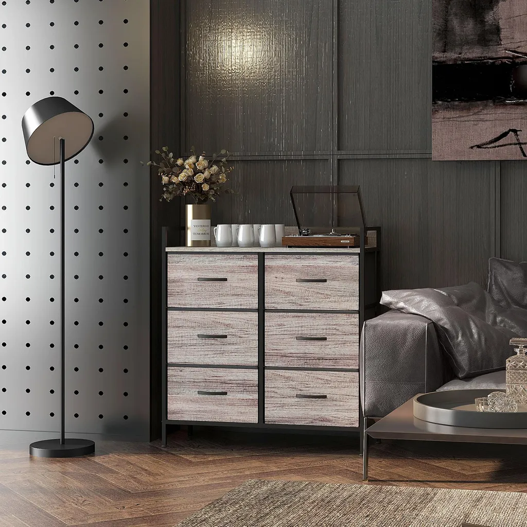 Commode gain de place 6 tiroirs pour optimiser le rangement du dressing - 11