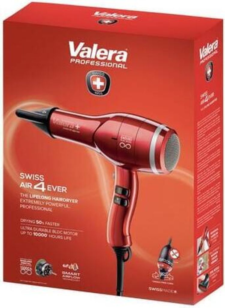 Valera SR4 EQ RC, Gleichstrom, Schwarz, Weiß, 3 m, 1600 W, 89 mm, 284 mm