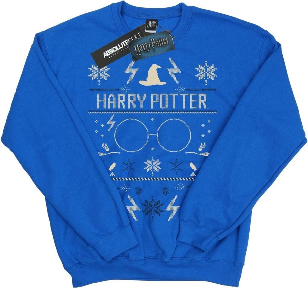 Harry Potter - Sweatshirt für Mädchen BI19916 (128) (Königsblau)