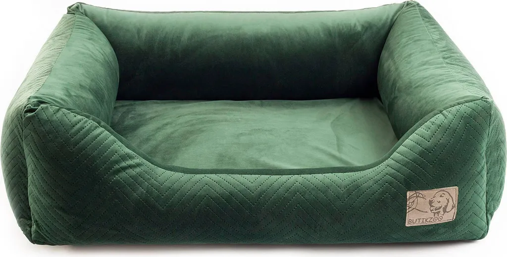 Cuscino Cani Velluto Verde 63x55 | Cuccia Morbida S Premium Offerta