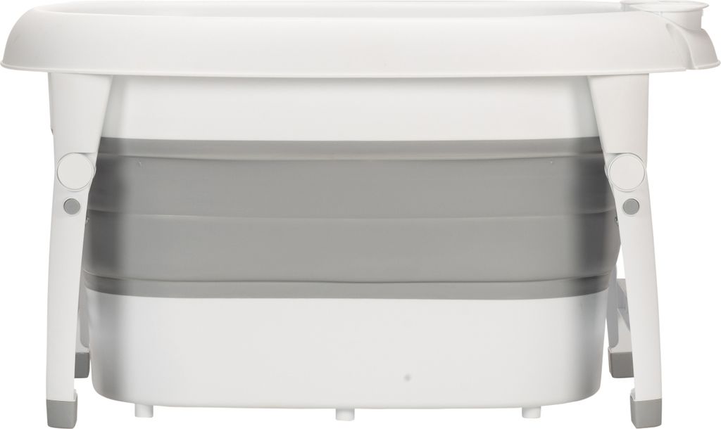 Puck Faltbare Badewanne II - Weiß/ Grau Produktbild 