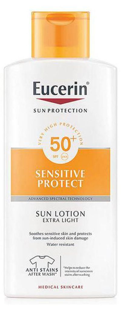 Eucerin Sensitive Protect Sun Lotion Extra Light Spf50+ 400ml
