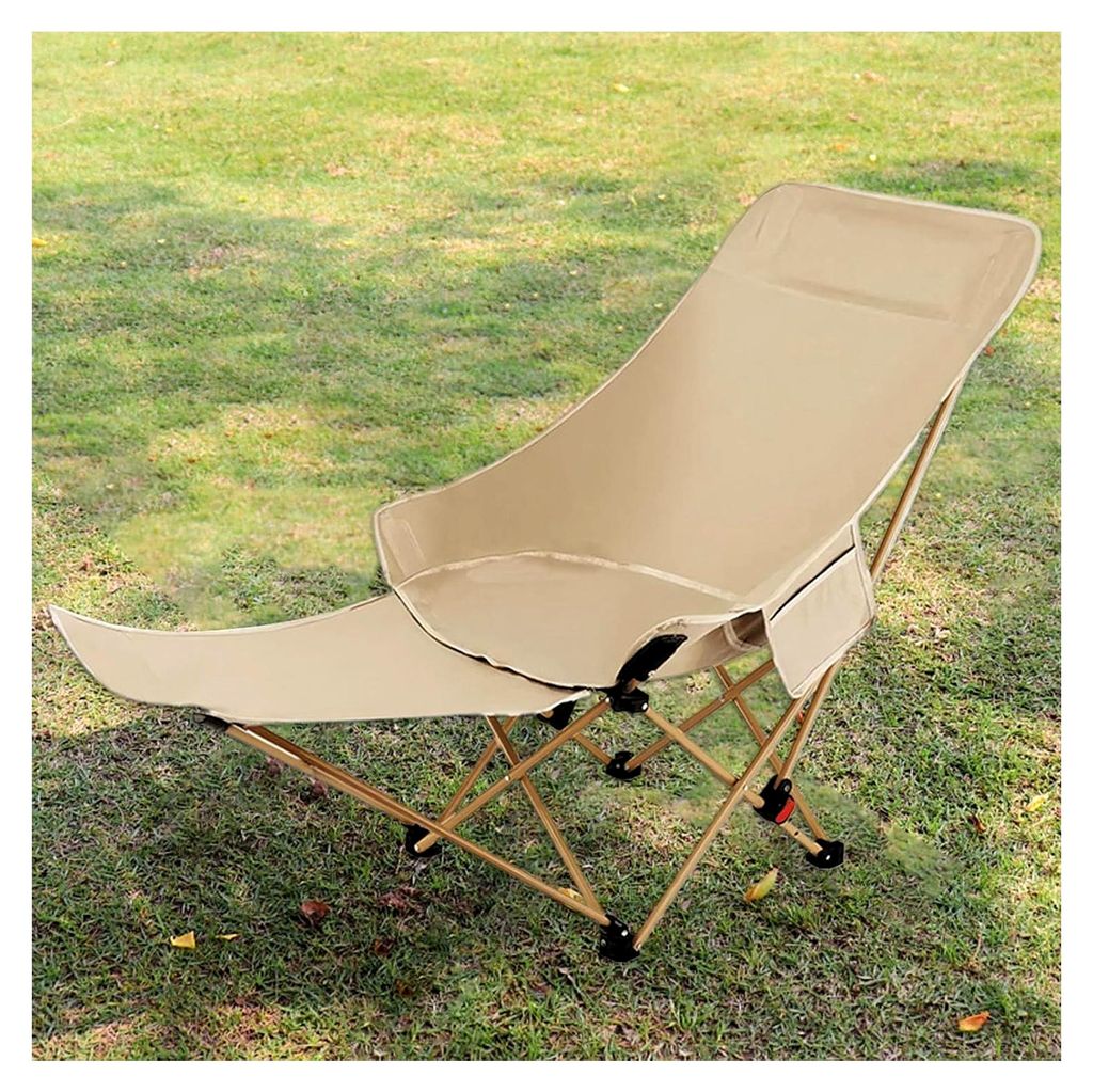 Outdoor Klappstühle | Klapp-Liegestuhl,Höhenverstellbare Leichte Sitzliege Ergonomischer Campinghocker Für Erwachsene Im Garten Am