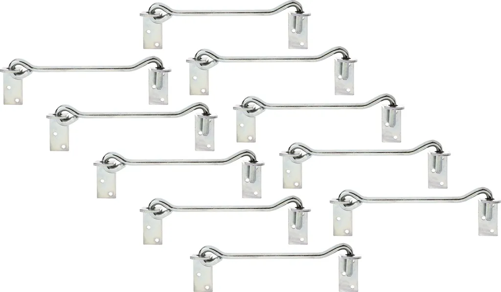 Crochets de fixation Alberts anti-rouille 280 mm pour extérieur humide