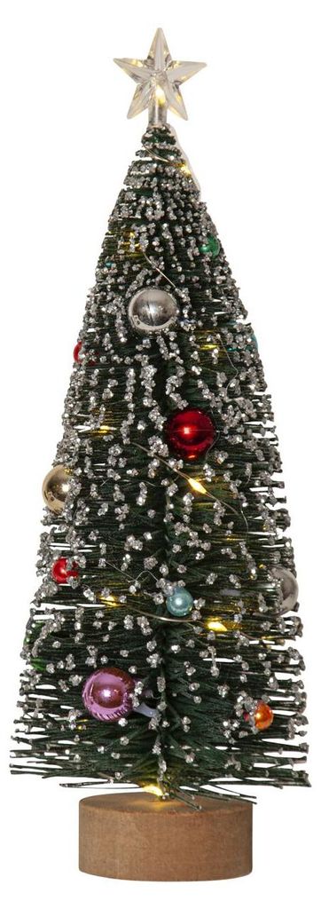 Kleiner Deko-Weihnachtsbaum ,Decorini', geschmückt, LED Produktbild 
