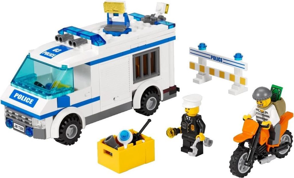 Lego 7286 City Gefangenentransporter