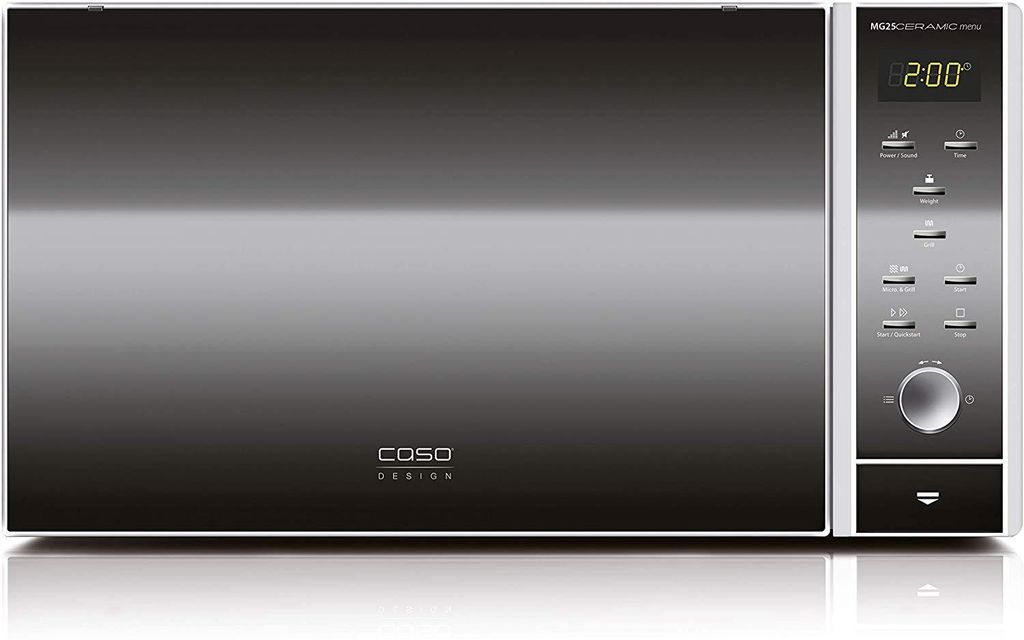 CASO MG25 Ceramic menu, 2-in-1 Mikrowelle mit Grill | Boden Produktbild 