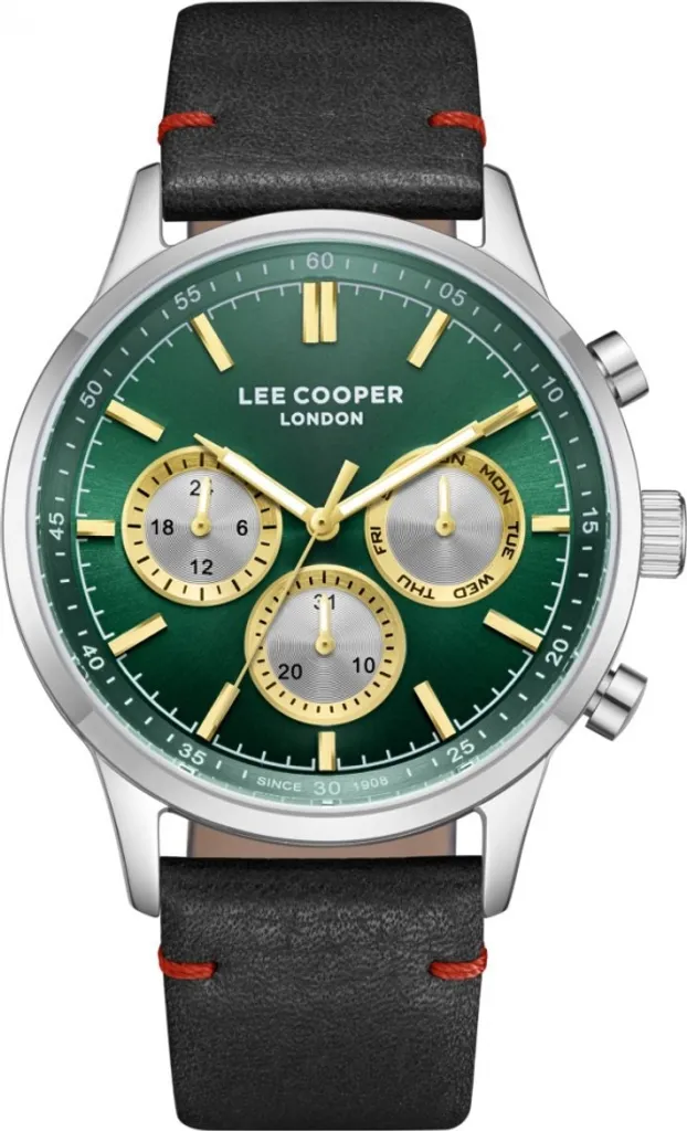 Montre Lee Cooper Verte LC08001.374 Cadran Fashion et Boîtier Robuste