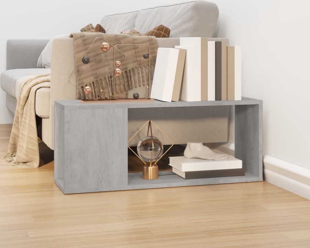 Maison Exclusive - TV-Schrank Betongrau 80x24x32 cm Holzwerkstoff