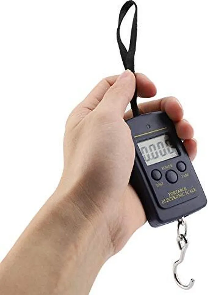 Dinamometro Digitale Professionale 50kg | Bilancia Appesa per Pesca