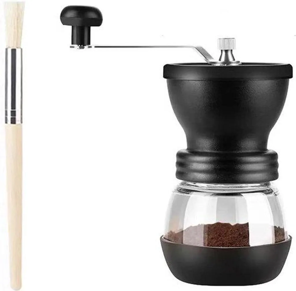 Broyeur à café manuel avec meule céramique et roulements haute fluidité