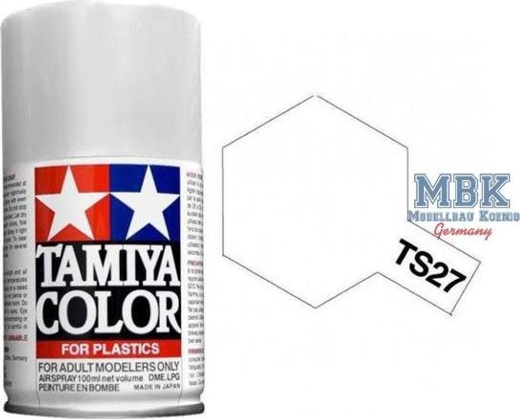 TAMIYA TS27 TS27 weiß matt - Spraydose 100ml
