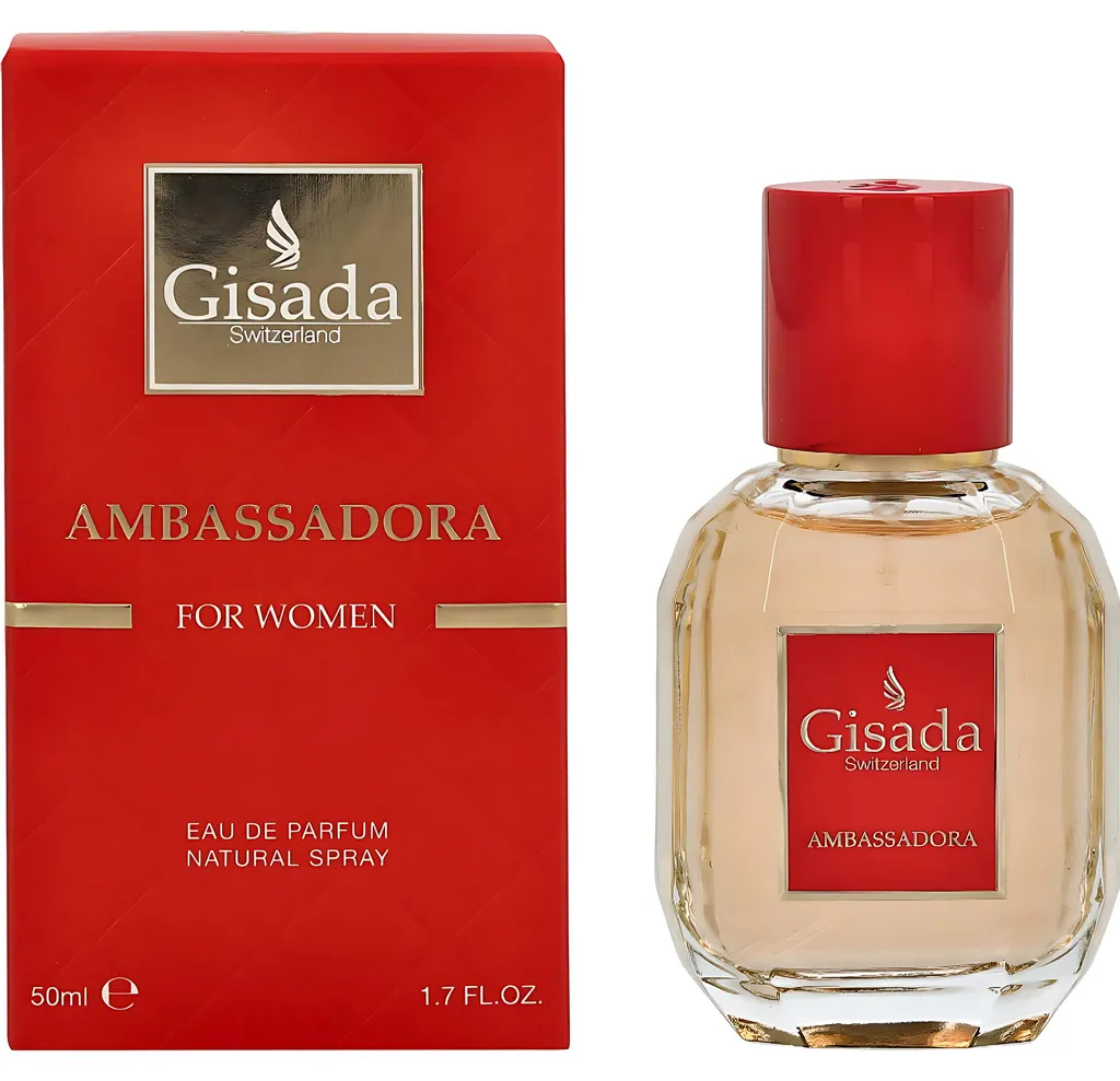 Gisada Ambassadora Femme 50 ml - Parfum Intense aux Notes de Vanille