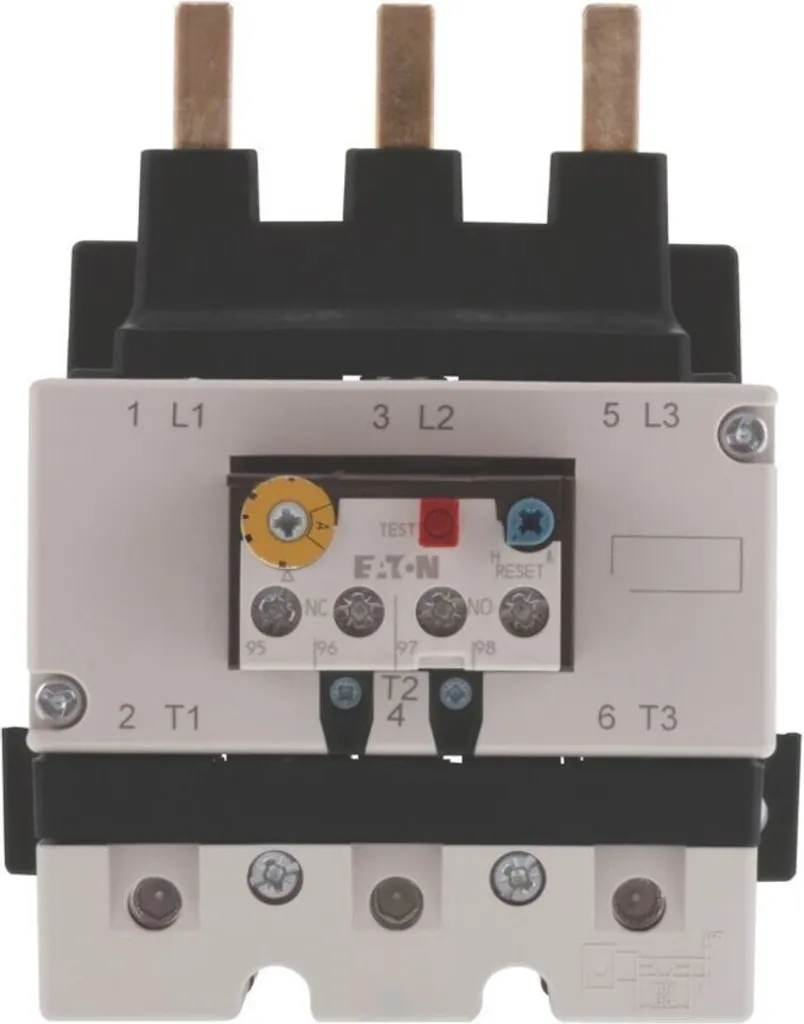 Relais thermique Eaton ZB150-100 noir : évitez la surchauffe de vos moteurs