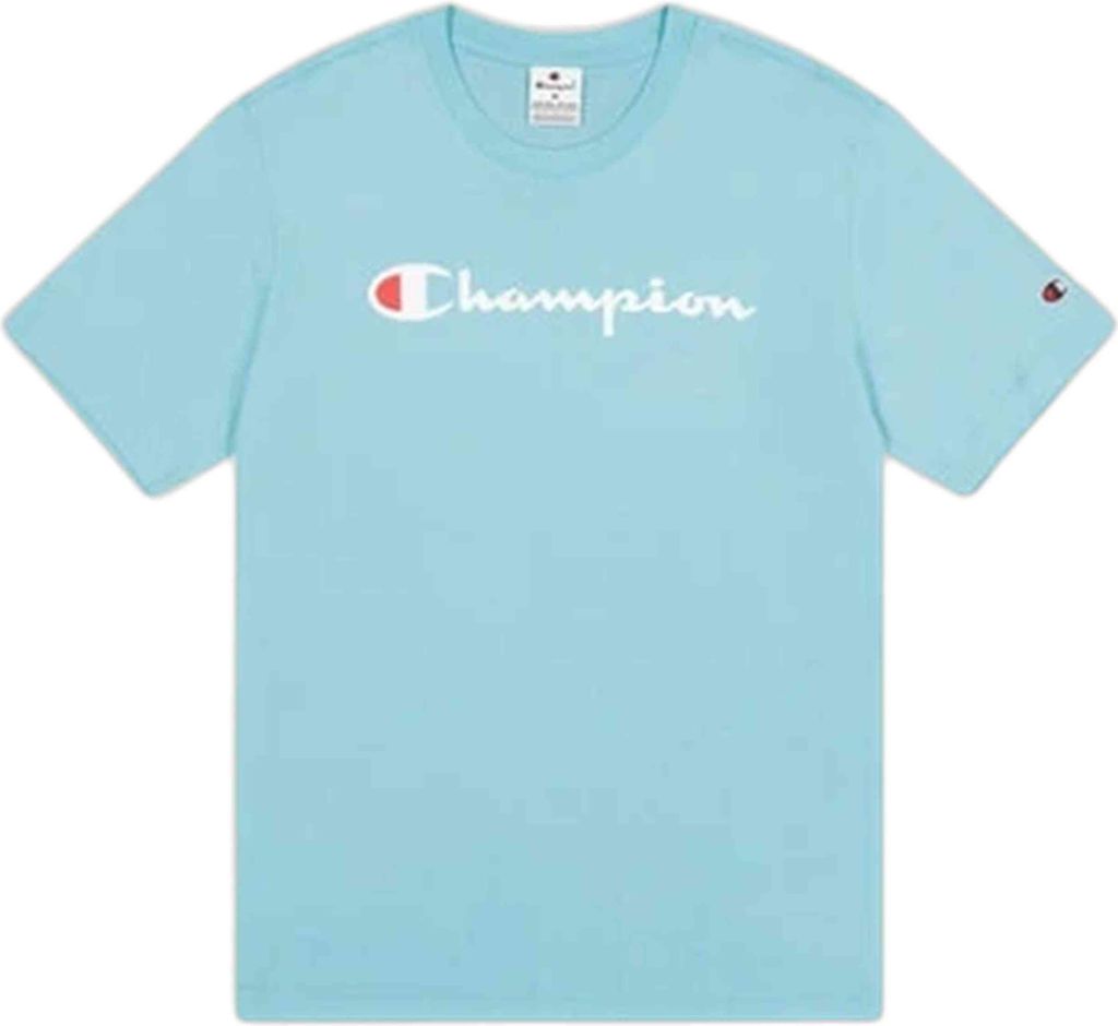 Champion T-shirt 220256-BS184 in Blue color size medium