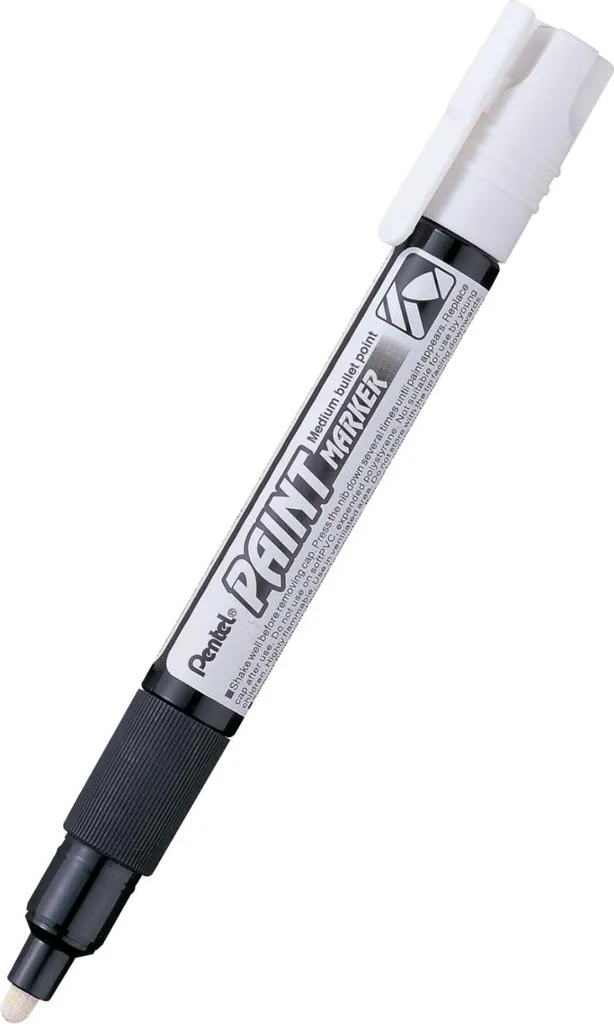 Pentel Paint Marker Bianco MMP20-W - Il Miglior Pennarello Permanente