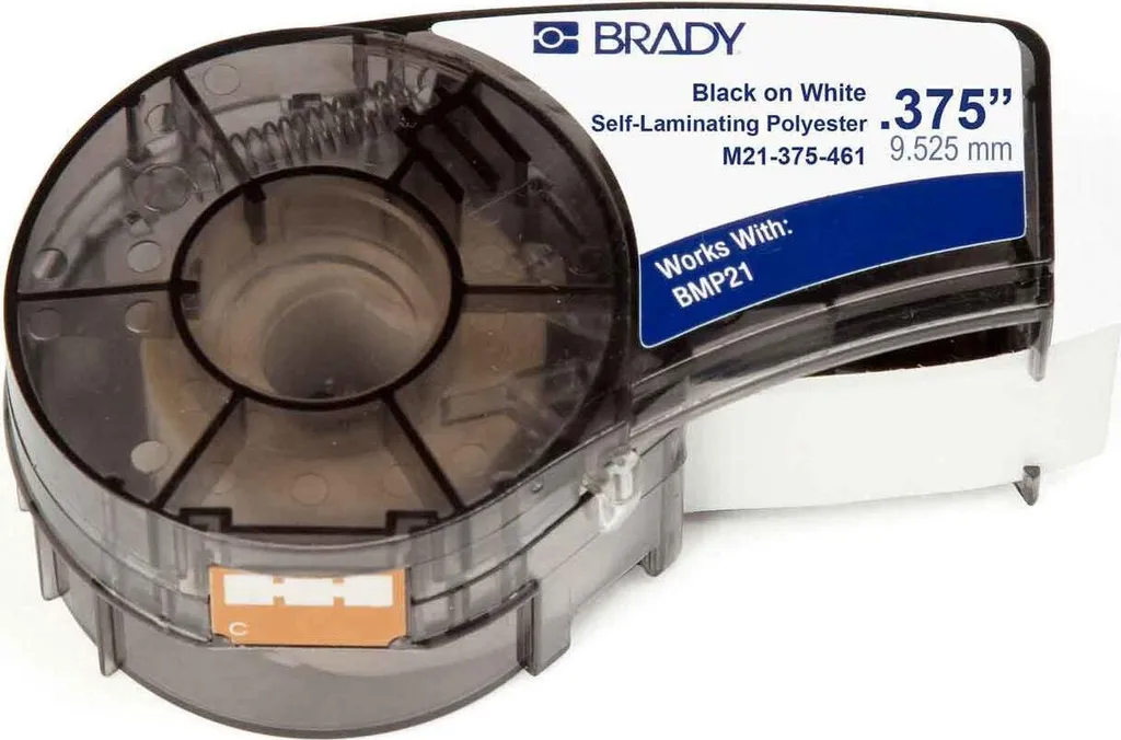Brady 110931 M21-375-461 Etichetta Bianca Originale per BMP21 PLUS
