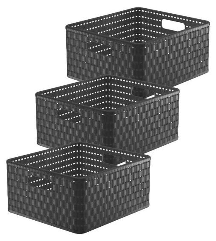 Rotho 3er Set Aufbewahrungsboxen 14L Country - Organizer je Produktbild 