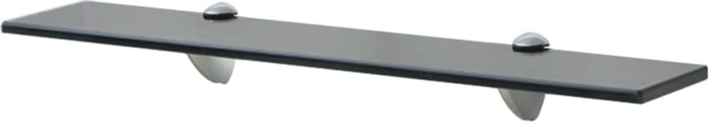 The Living Store Schwebendes Regal Glas 60x20 cm 8 mm