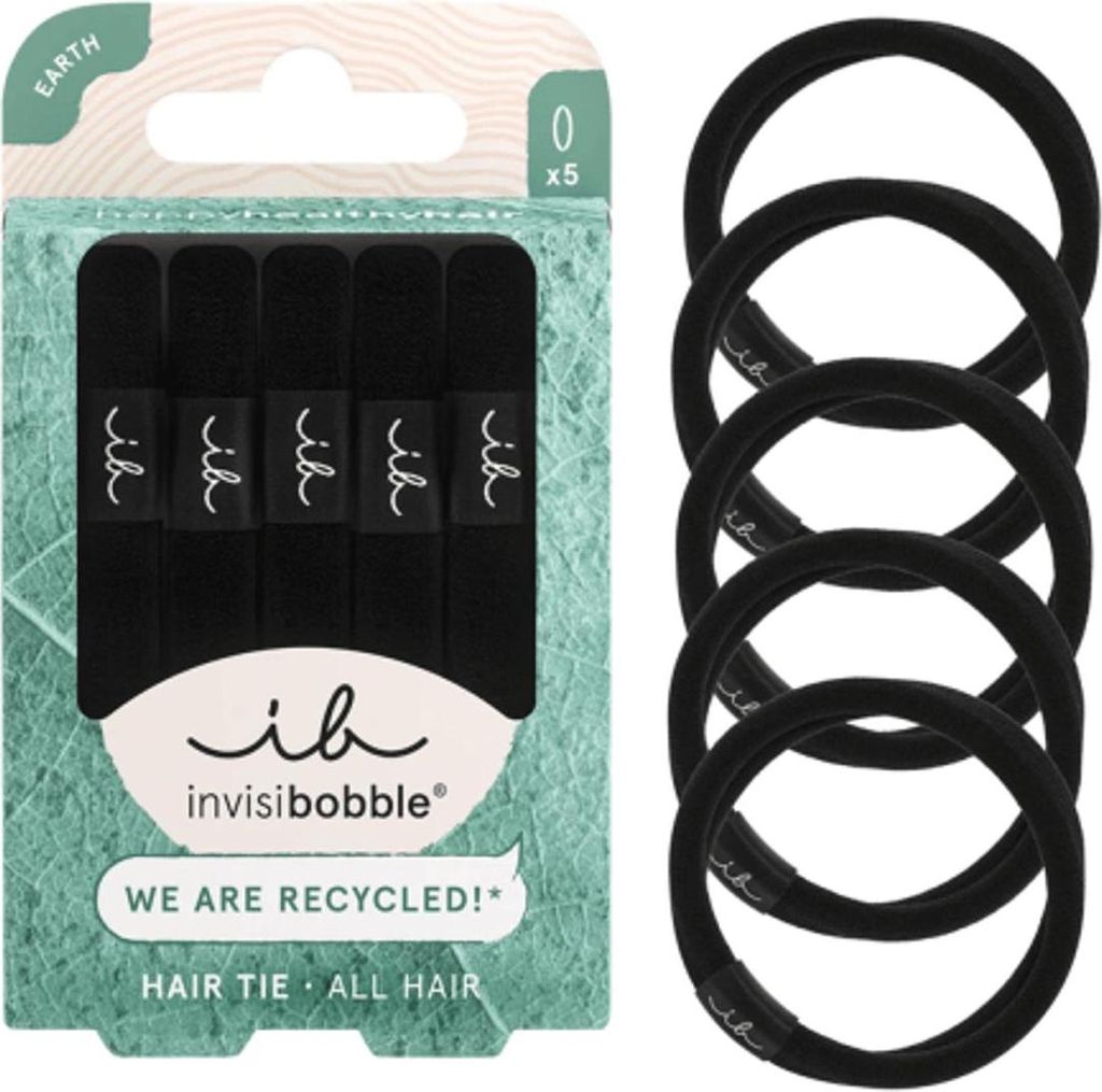 Invisibobble Invisibobble HAIR TIE Black 5 Stü ck