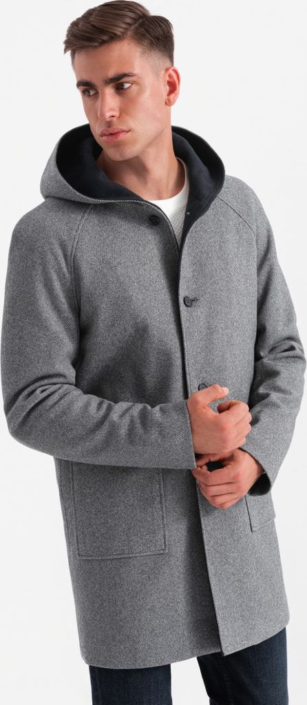 Ombre Clothing Herrenmantel Birkiif beige L Produktbild 1