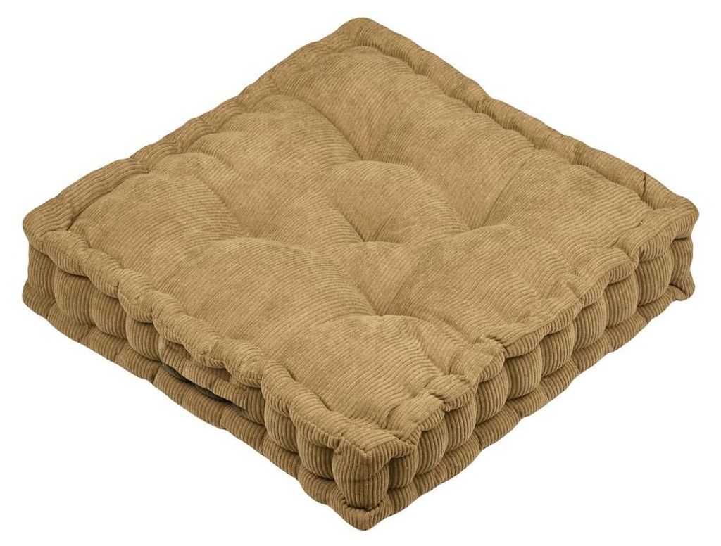 Coussin de sol DANDY, 45 x 45 x 10 cm, beige Image du produit 