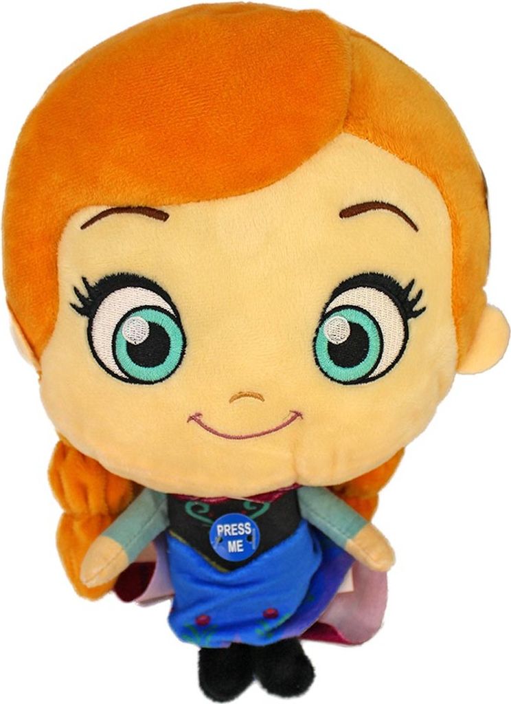 Sambro Disney Frozen Anna Plüschpuppe mit Sound - Produktbild 